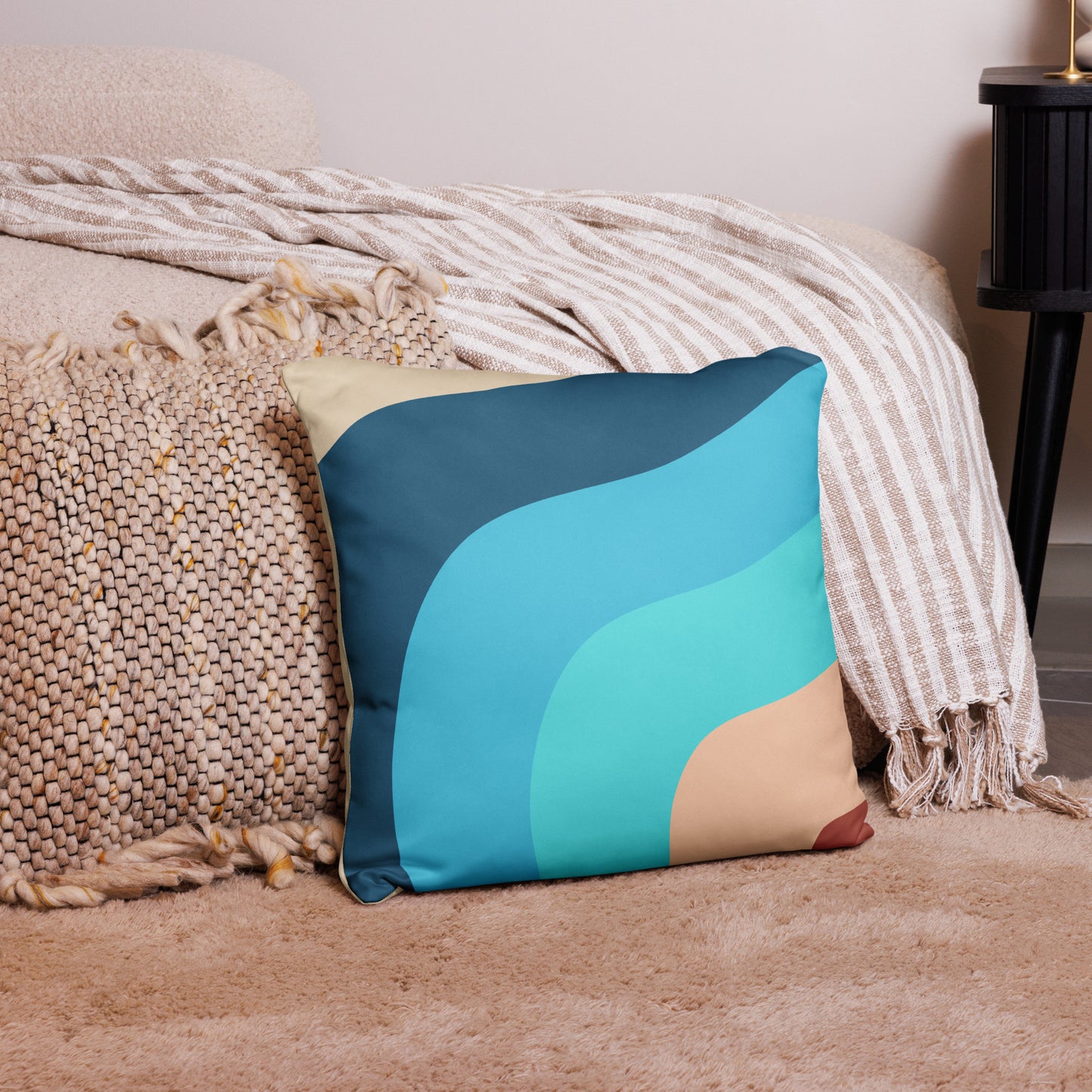 Neutral tones pillow Case