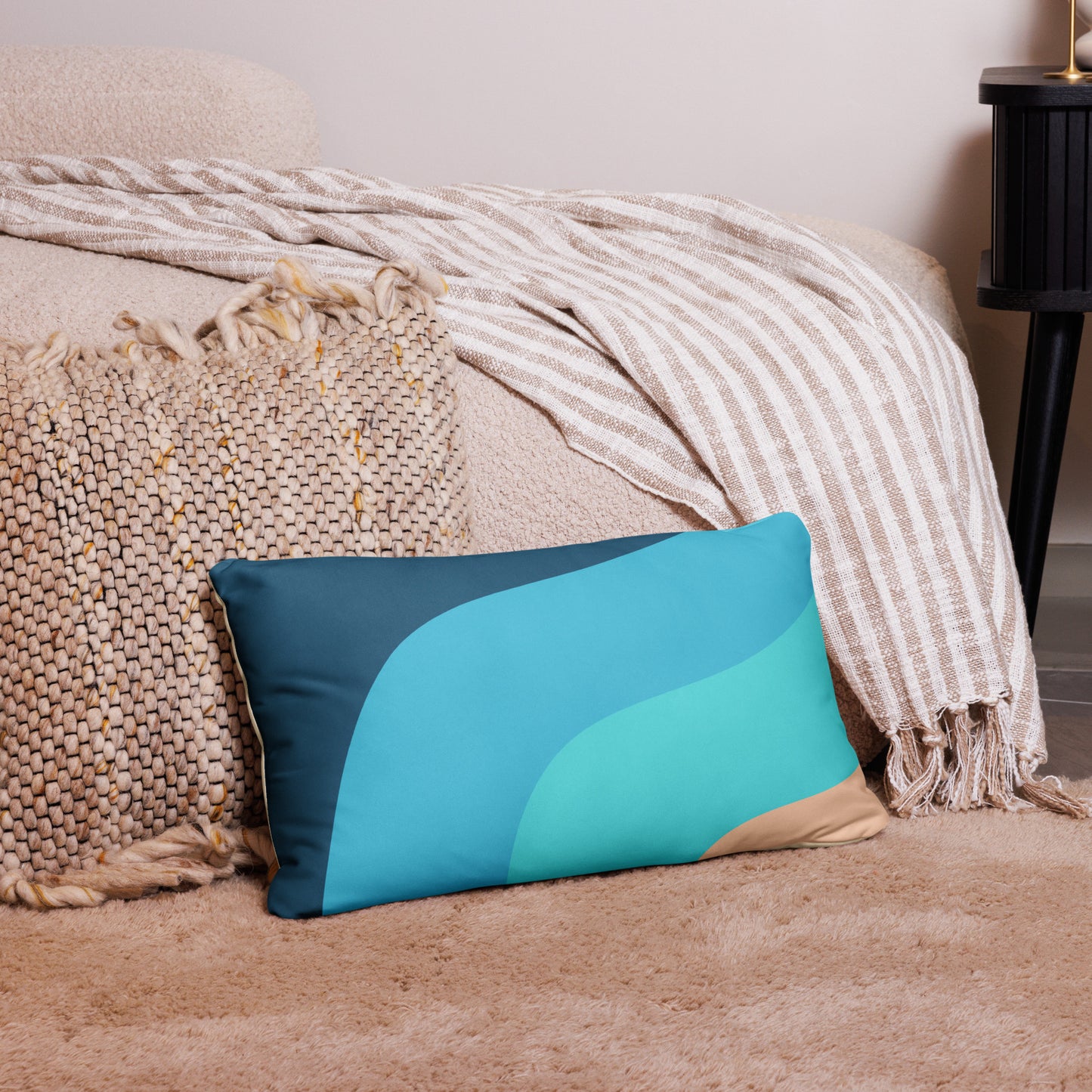 Neutral tones pillow Case