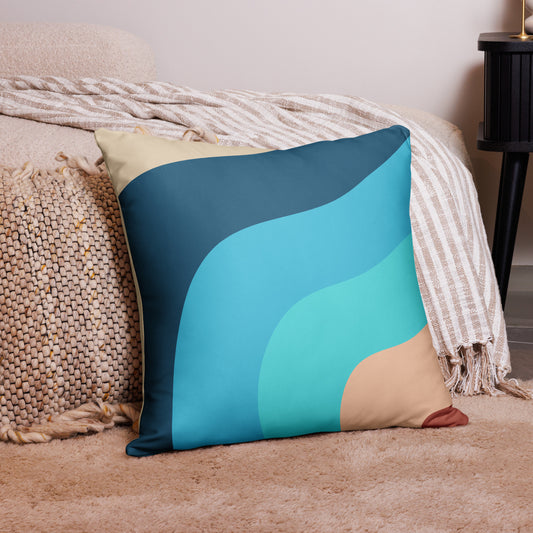Neutral tones pillow Case