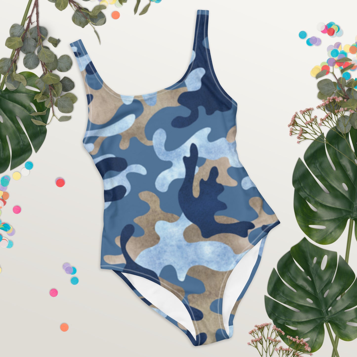 Camo One-Piece Swimsuit