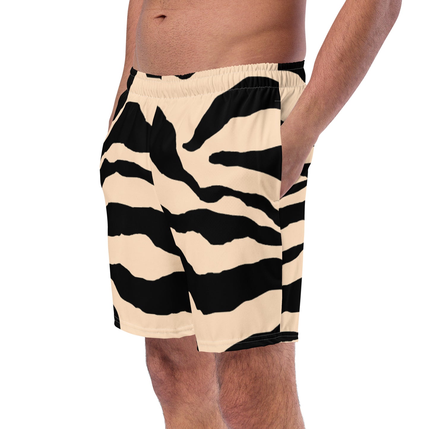 Animal Print Men's Swim Shorts