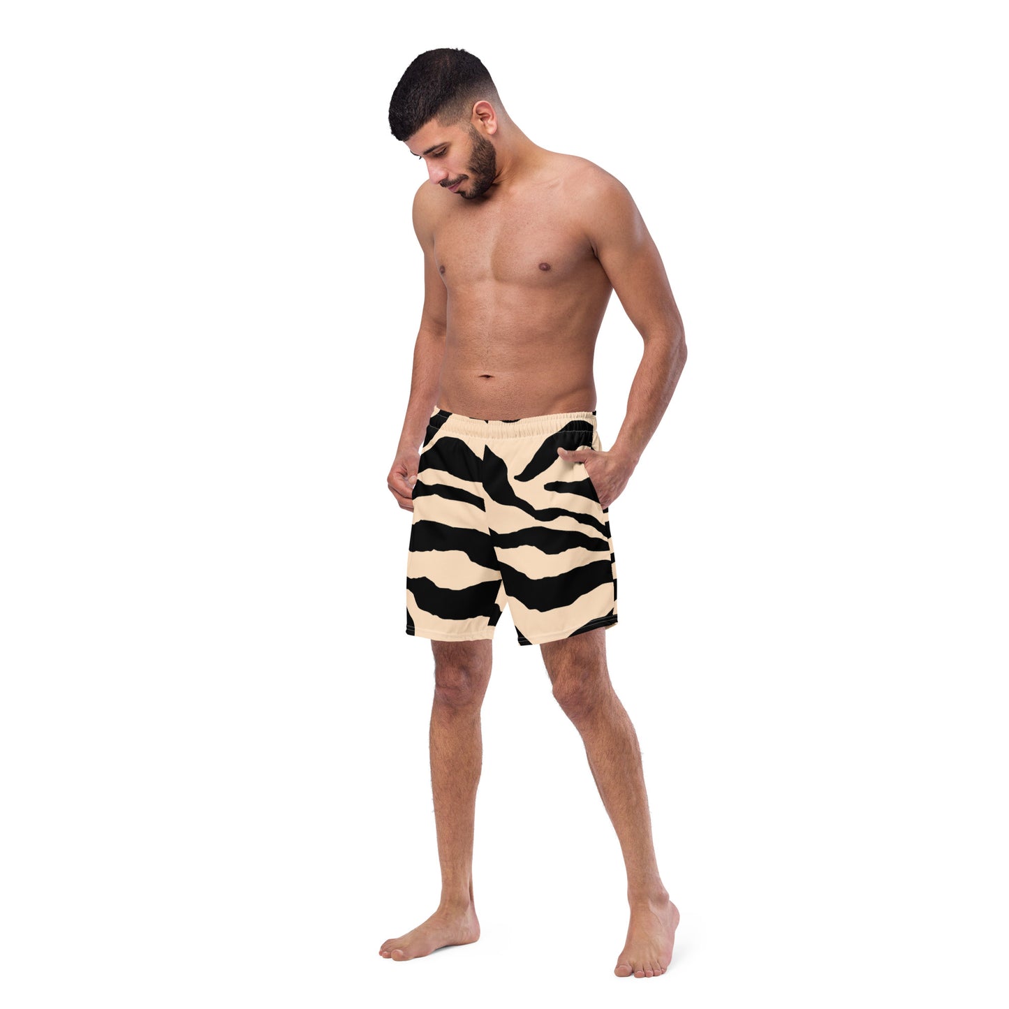 Animal Print Men's Swim Shorts