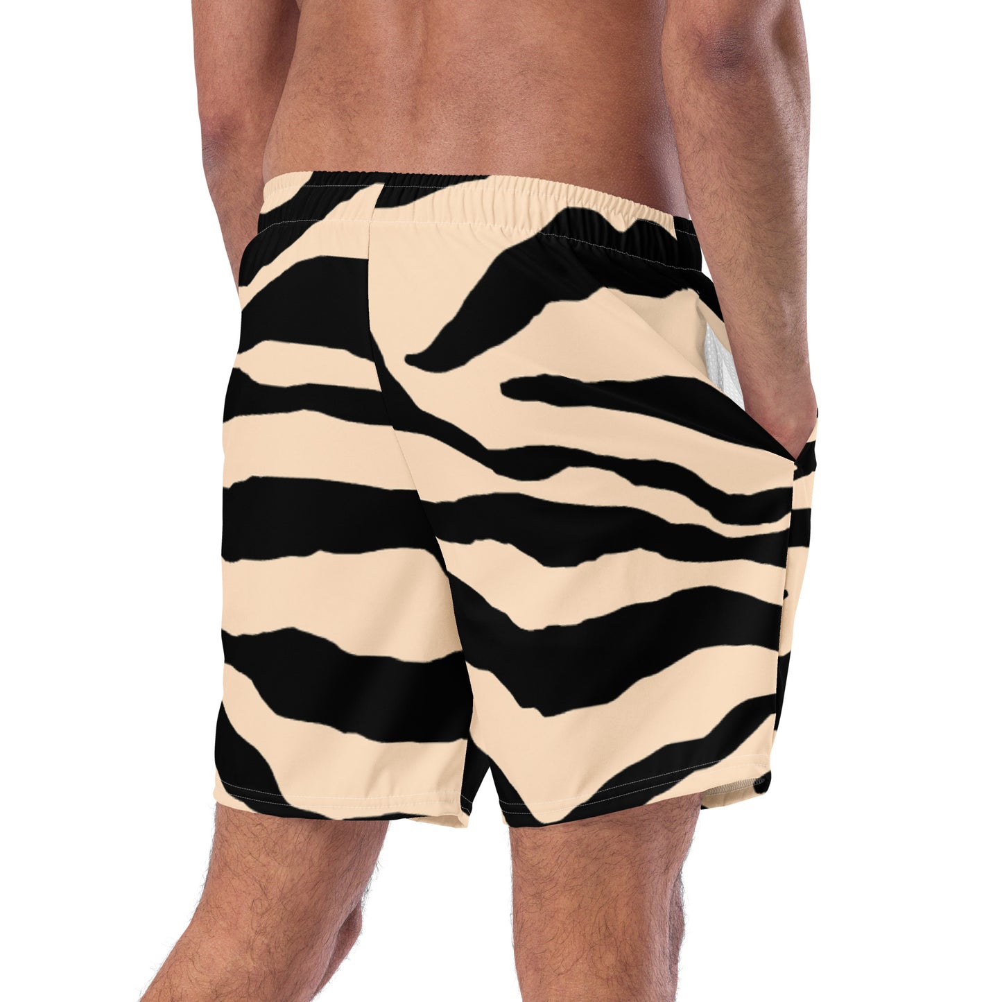 Animal Print Men's Swim Shorts