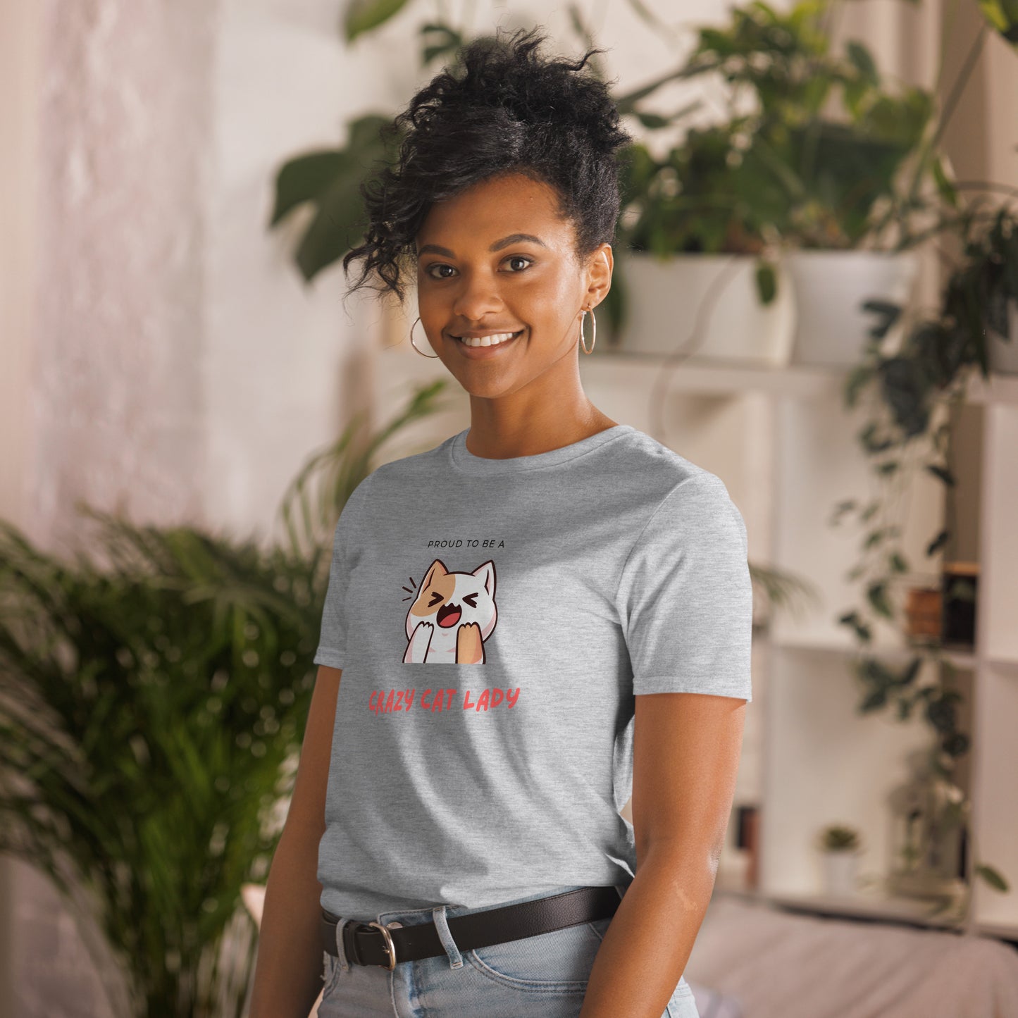 Crazy Cat Lady Short-Sleeve T-Shirt