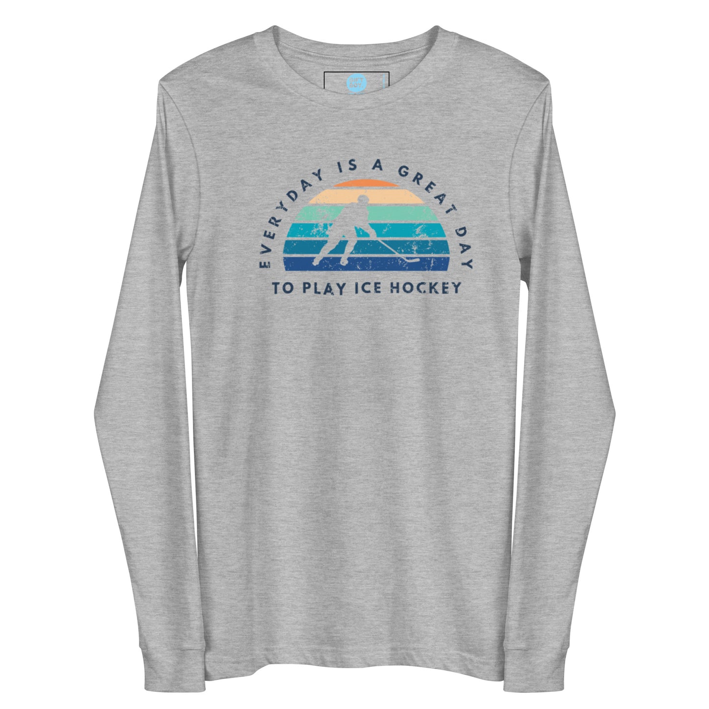 Ice Hockey Everyday Unisex Long Sleeve T-Shirt