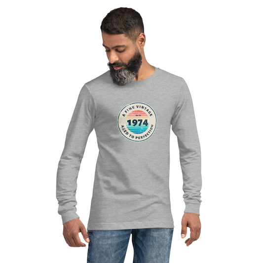 Vintage 1974 Unisex Long Sleeve Tee