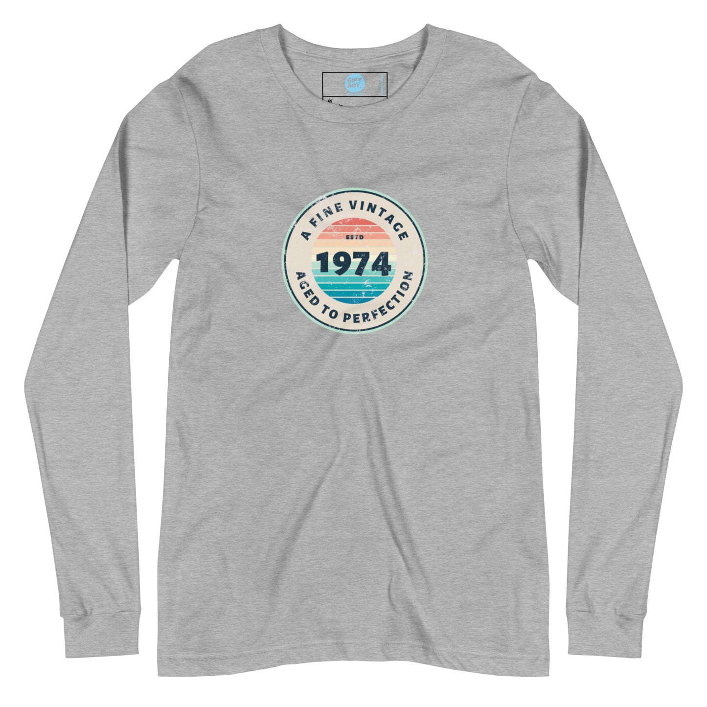 Vintage 1974 Unisex Long Sleeve Tee