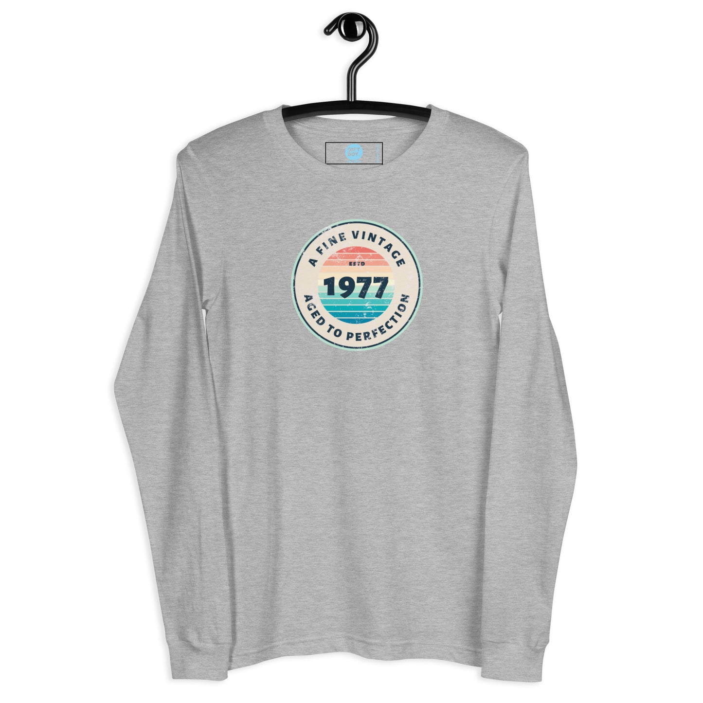 Vintage 1977 Unisex Long Sleeve Tee