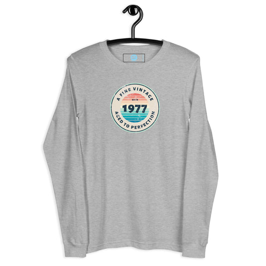 Vintage 1977 Unisex Long Sleeve Tee