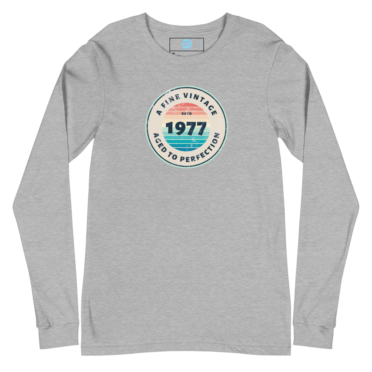 Vintage 1977 Unisex Long Sleeve Tee
