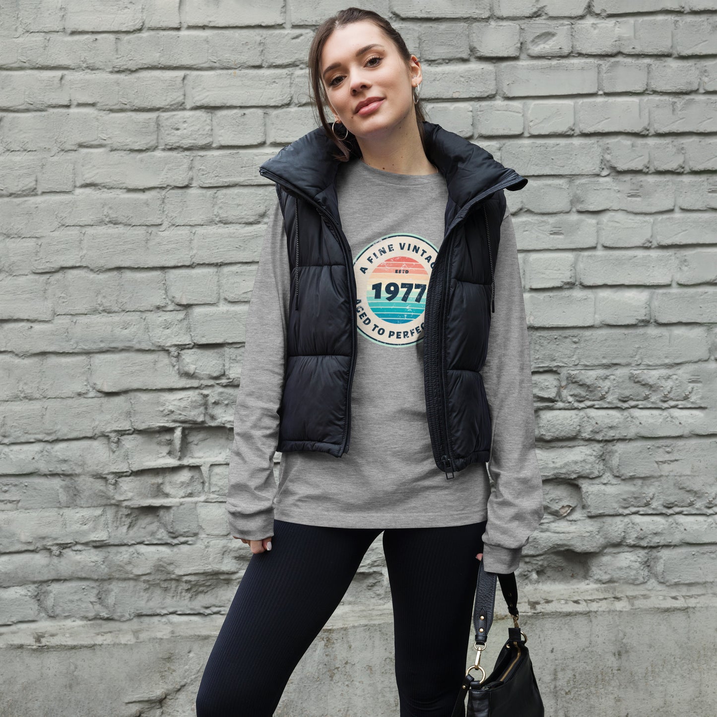 Vintage 1977 Unisex Long Sleeve Tee