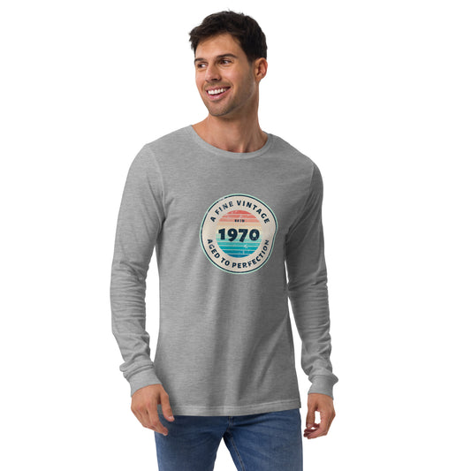 Vintage 1970 Unisex Long Sleeve T-shirt