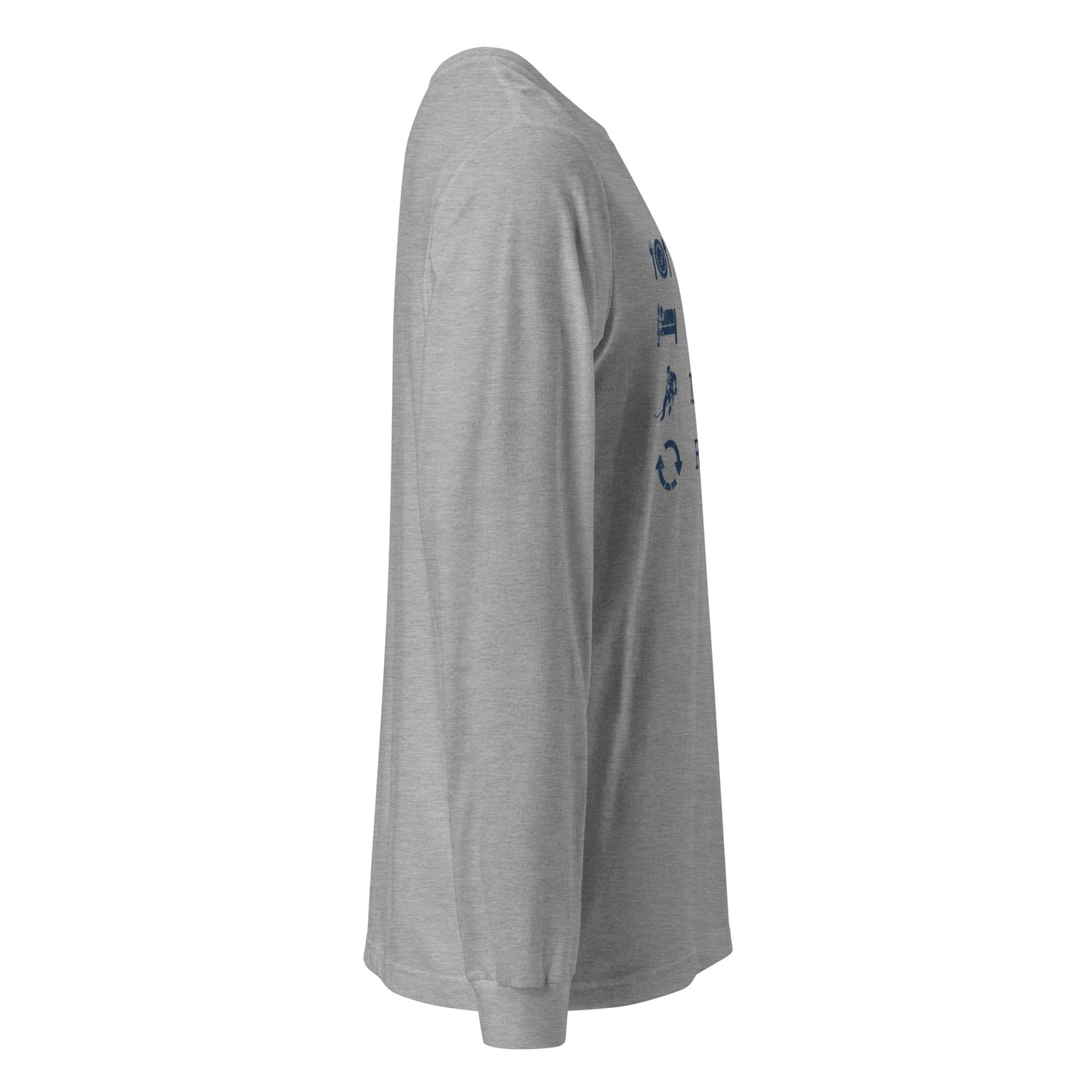Eat Sleep Hockey Repeat Long Sleeve Tee