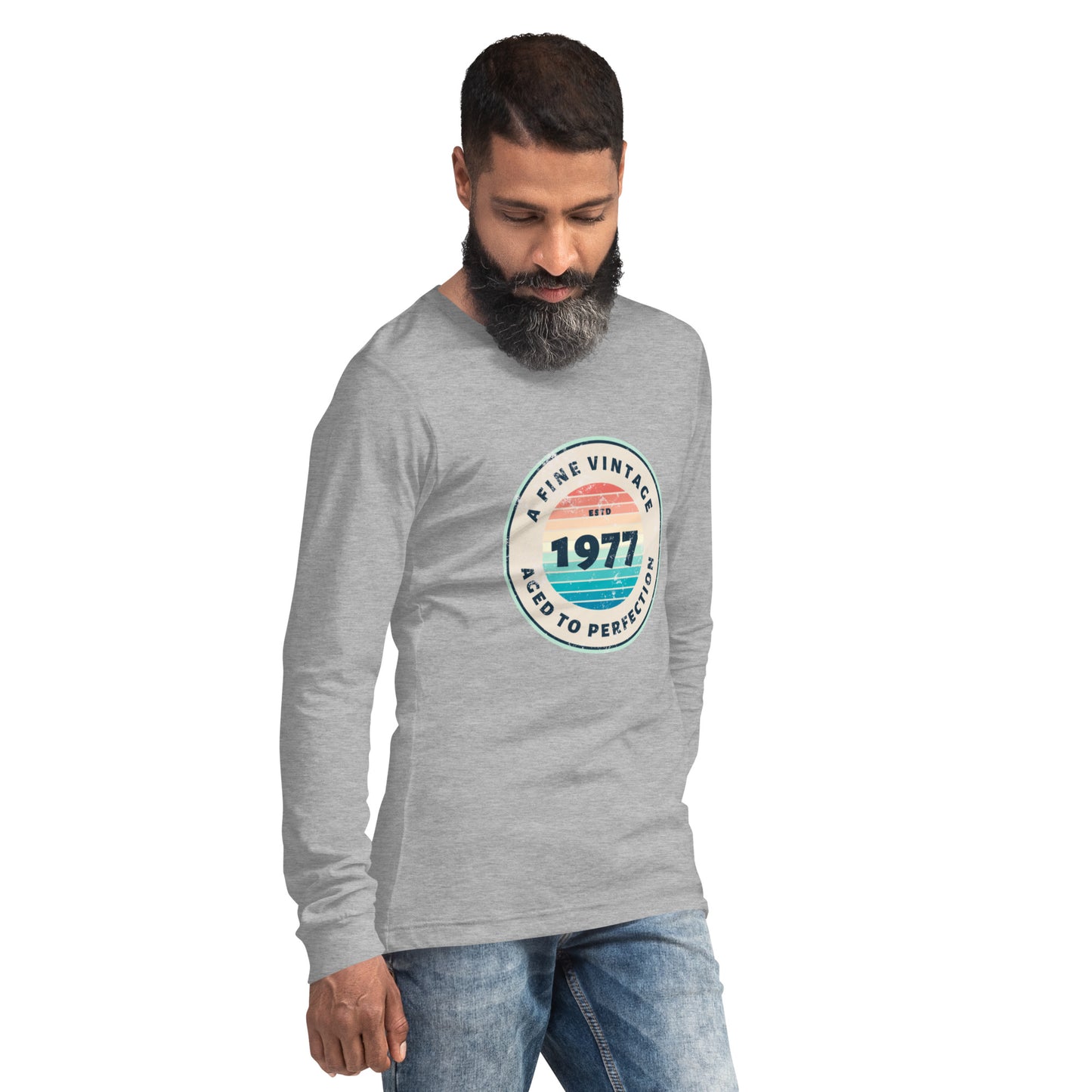 Vintage 1977 Unisex Long Sleeve Tee