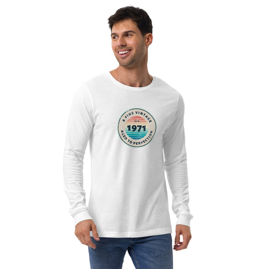 Vintage 1971 Unisex Long Sleeve Tee