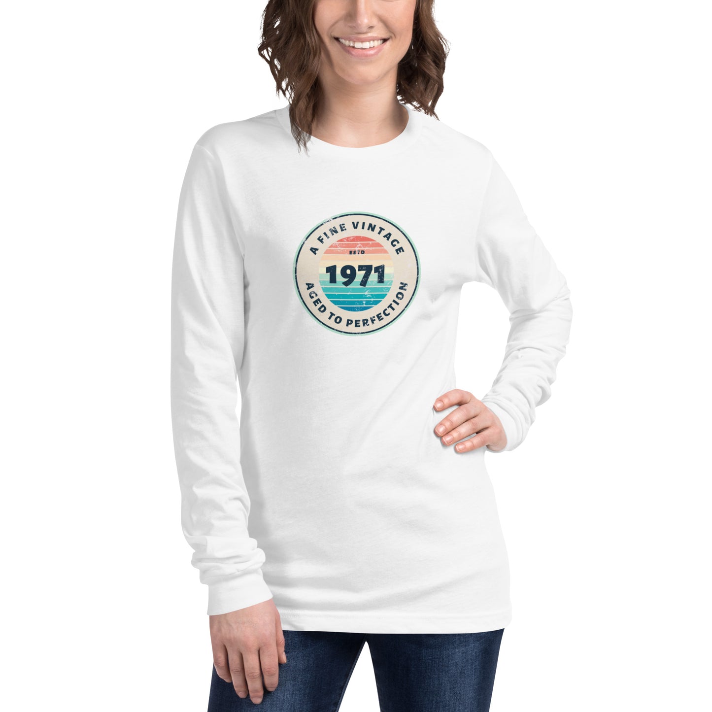 Vintage 1971 Unisex Long Sleeve Tee