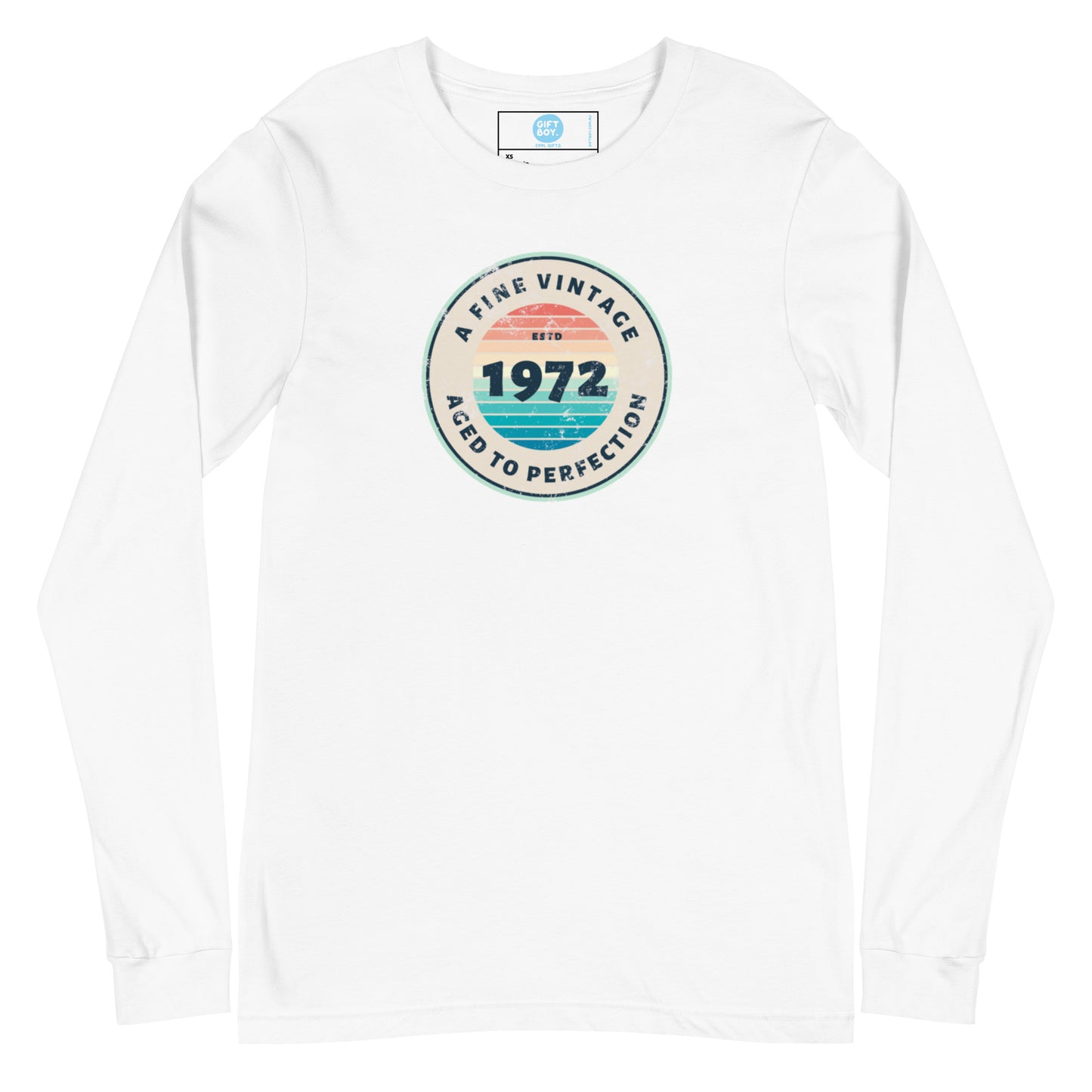 Vintage 1972 Unisex Long Sleeve Tee