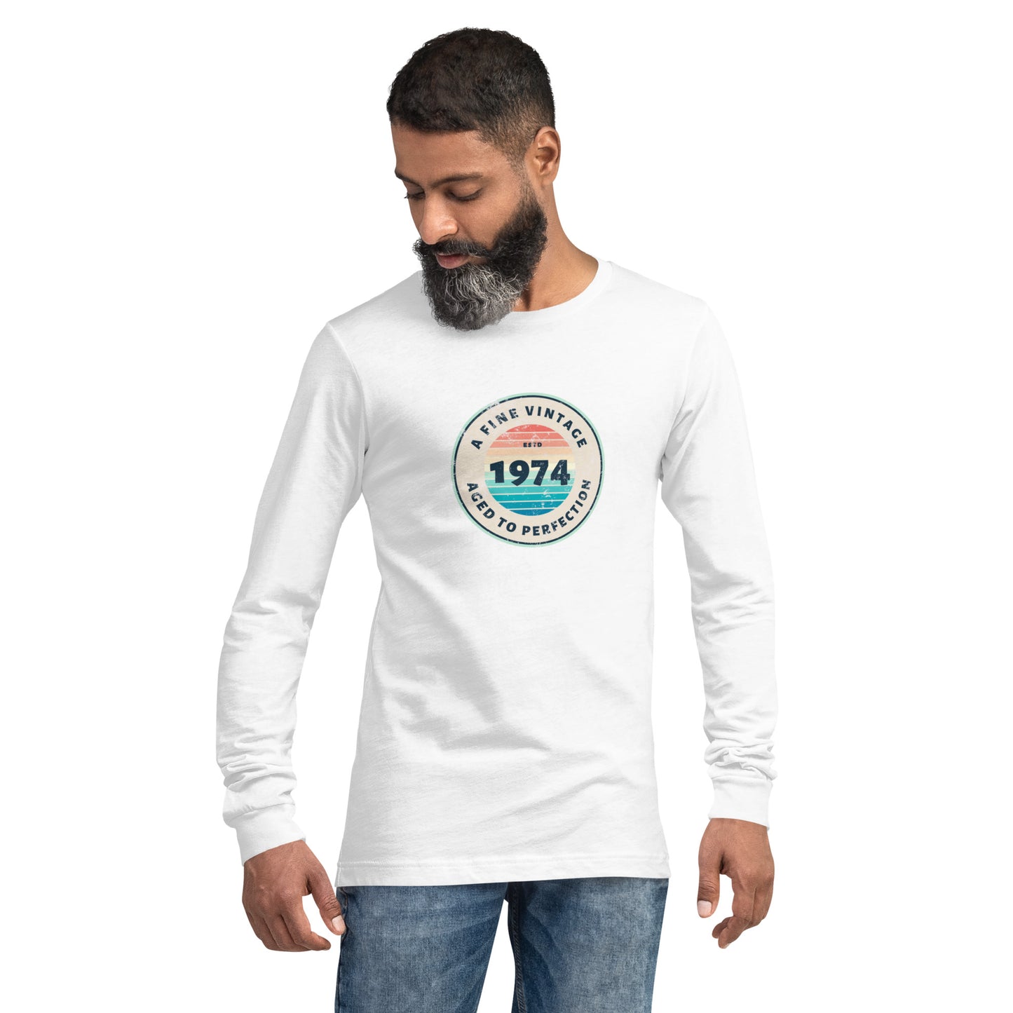 Vintage 1974 Unisex Long Sleeve Tee