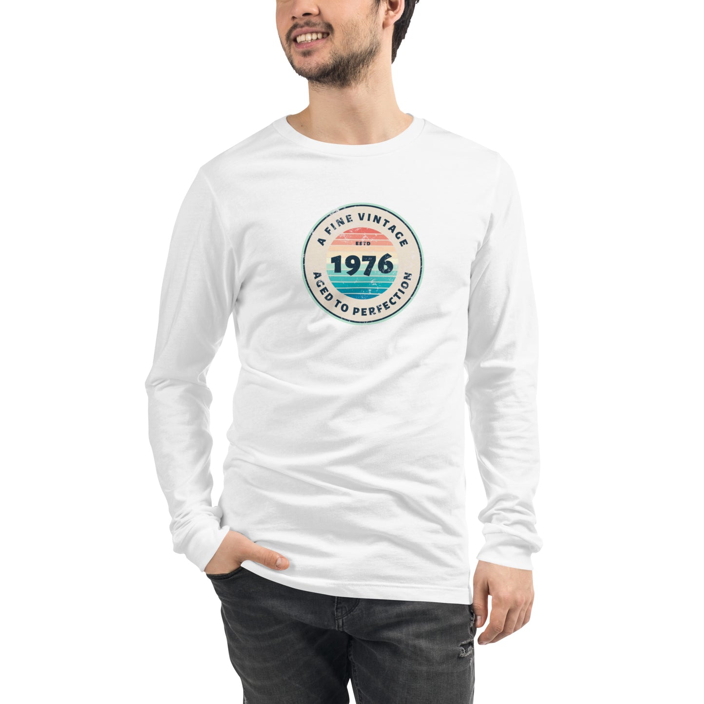 Vintage 1976 Unisex Long Sleeve Tee