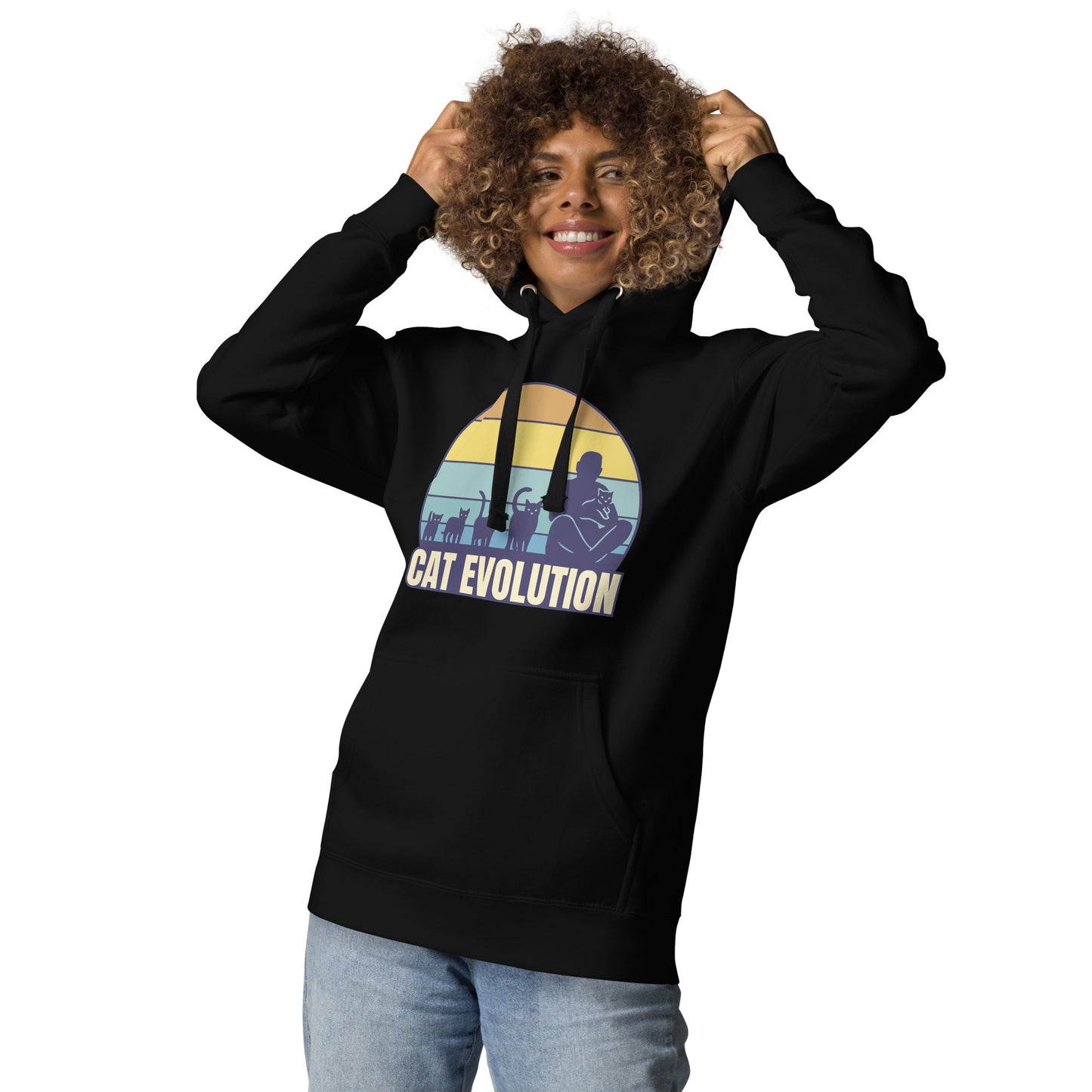 Cat Evolution Unisex Hoodie