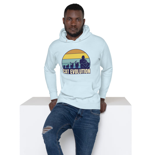 Cat Evolution Unisex Hoodie