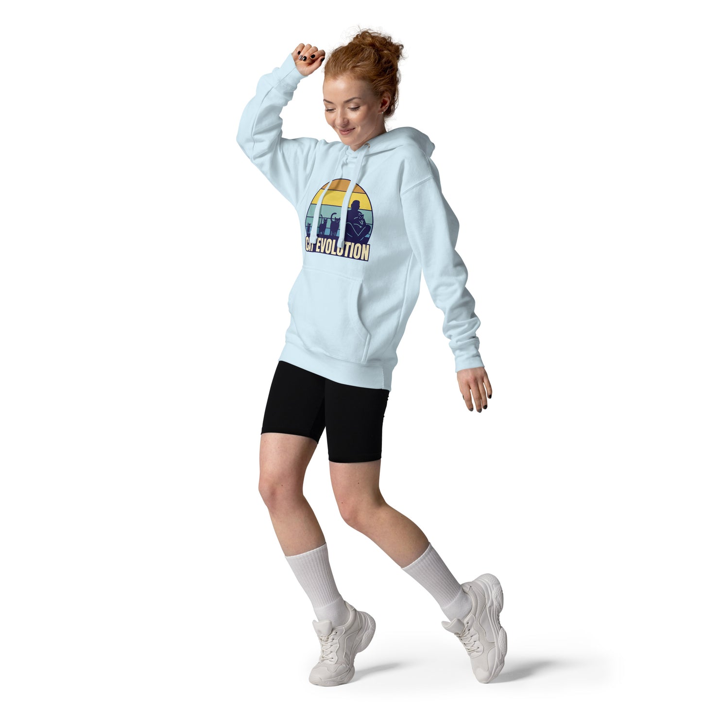 Cat Evolution Unisex Hoodie