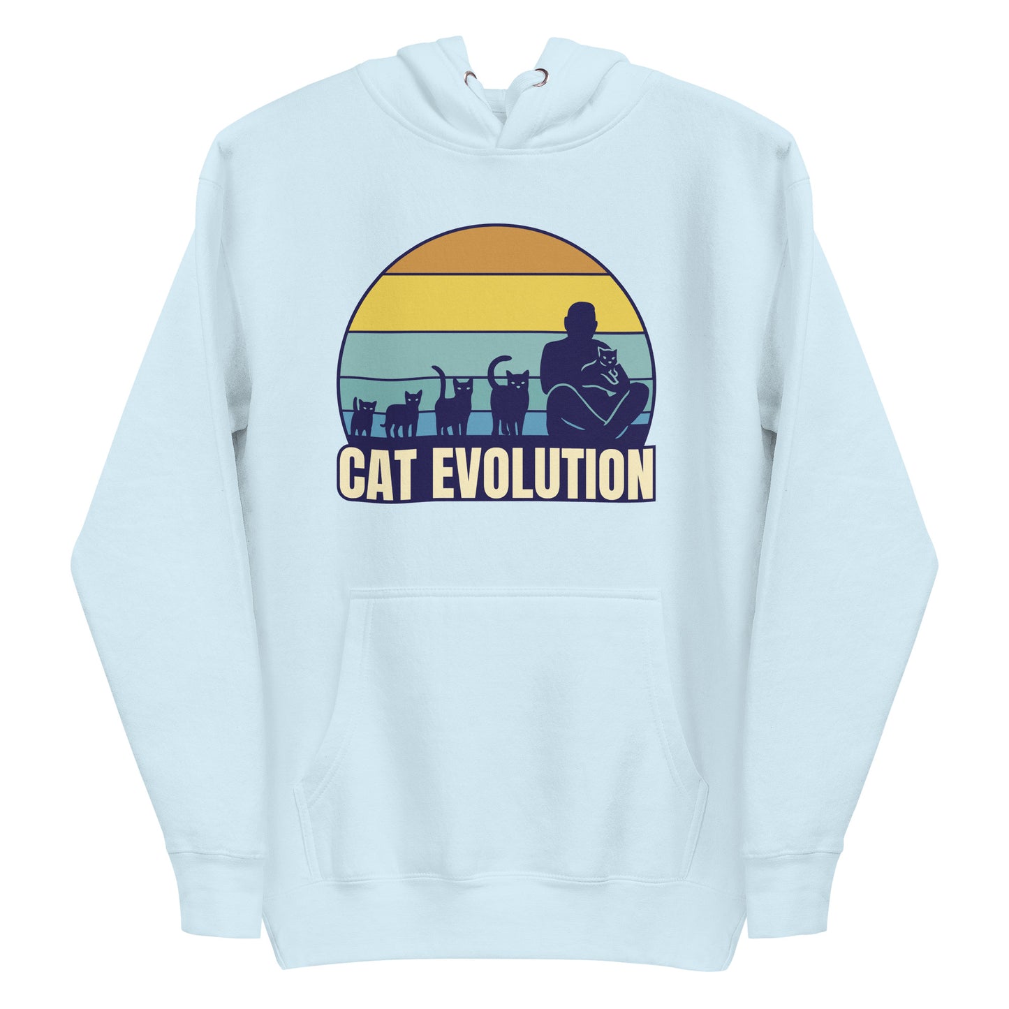 Cat Evolution Unisex Hoodie