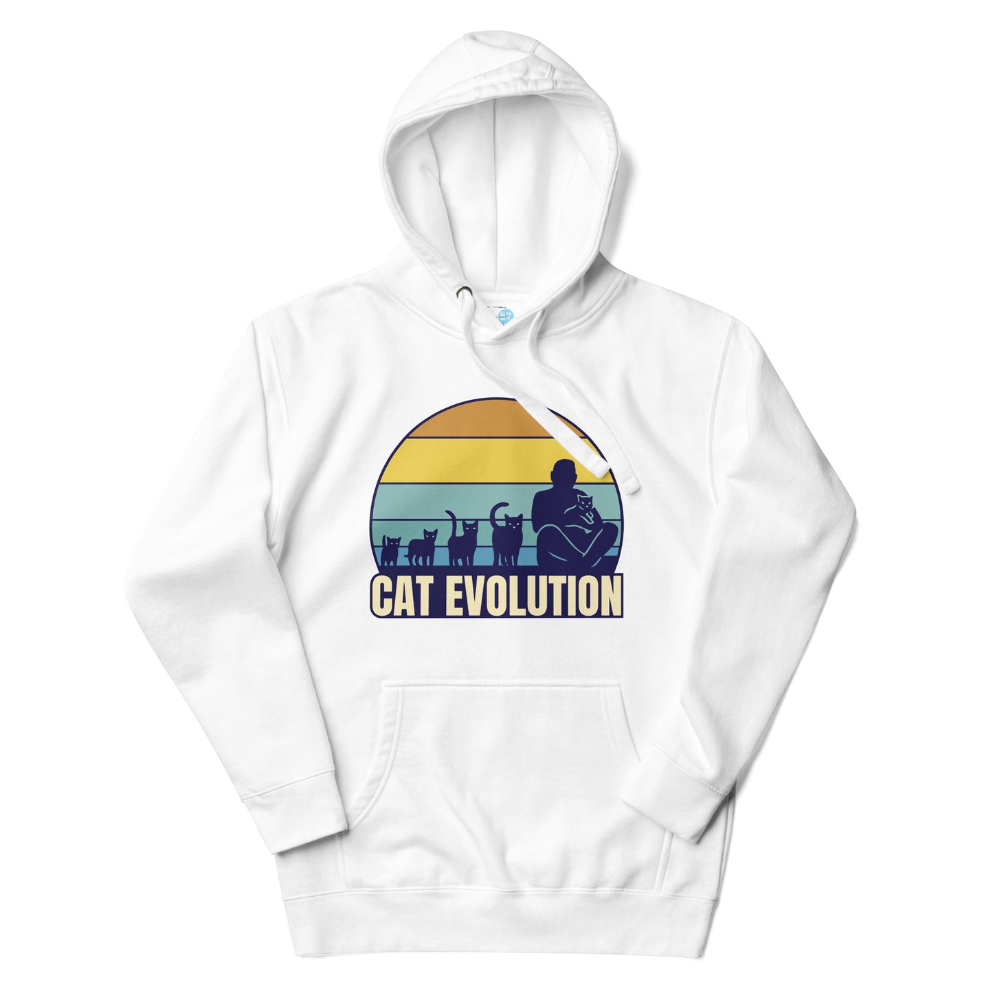 Cat Evolution Unisex Hoodie