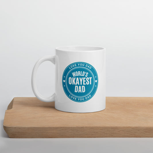 World's Okayest Dad Mug
