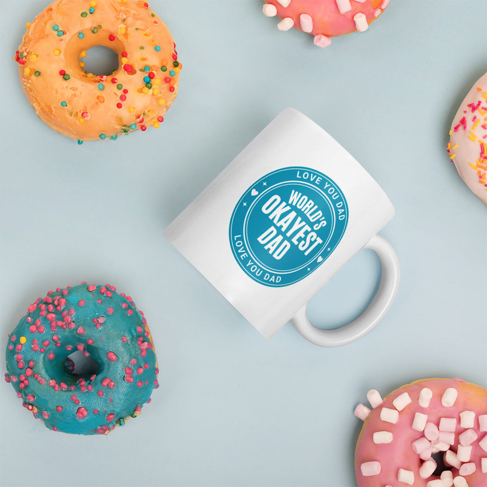 World's Okayest Dad Mug