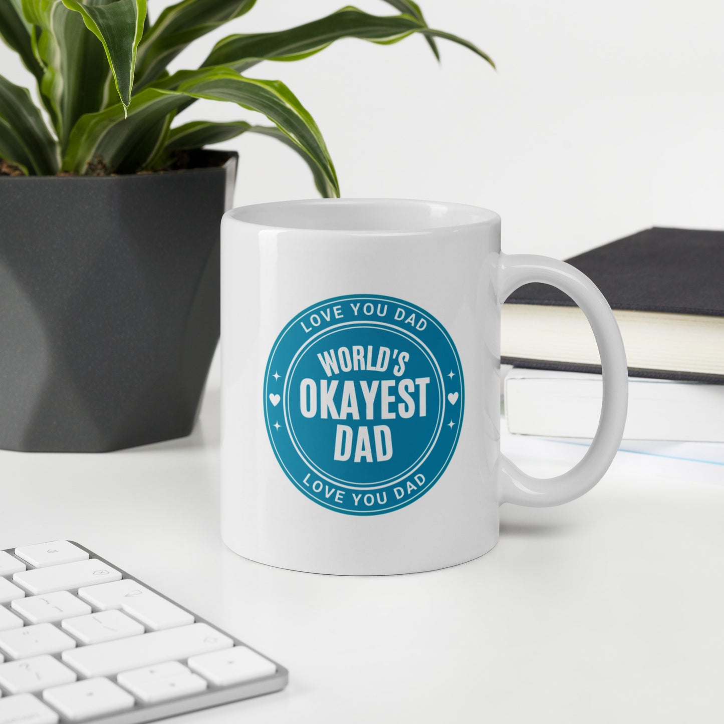 World's Okayest Dad Mug