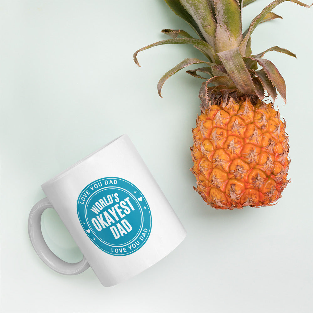 World's Okayest Dad Mug