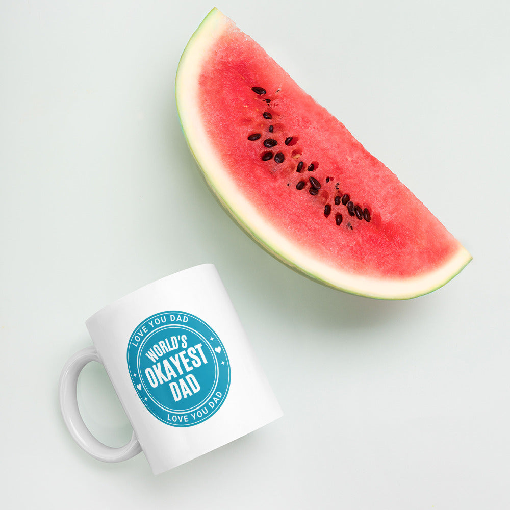 World's Okayest Dad Mug