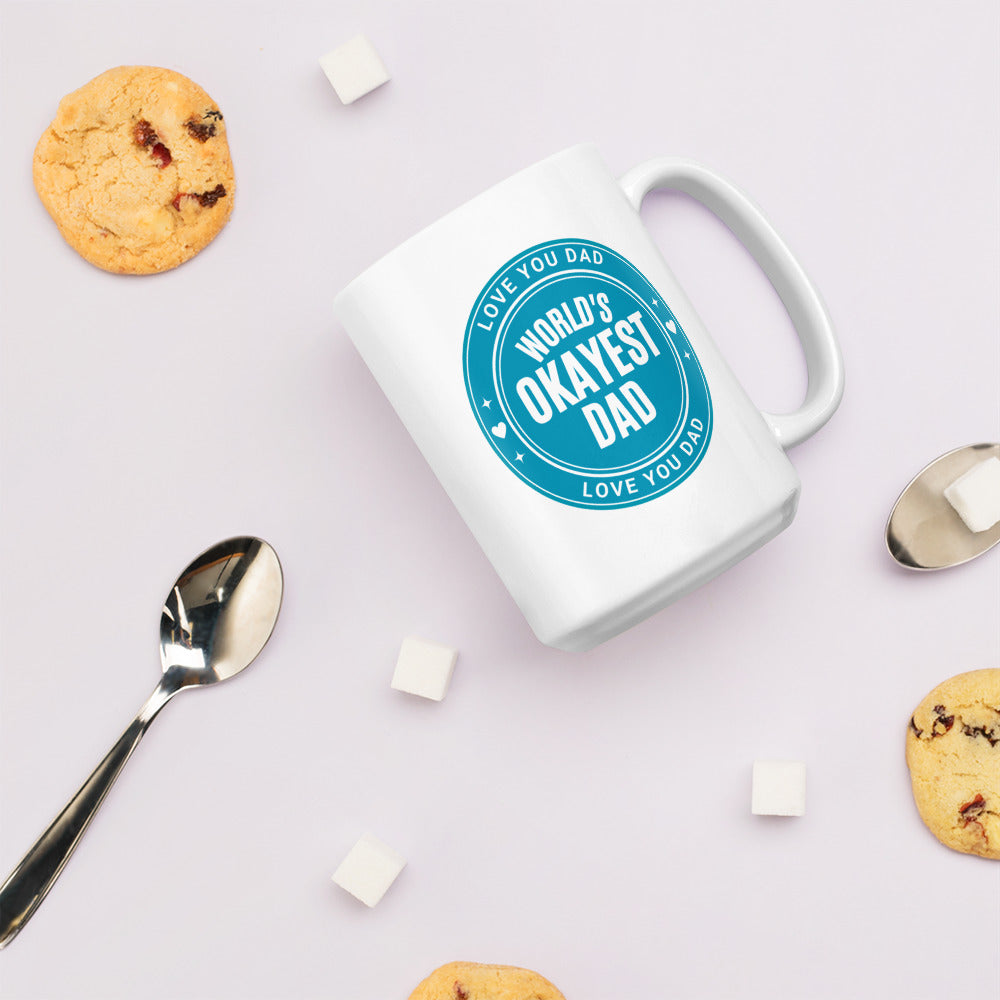 World's Okayest Dad Mug