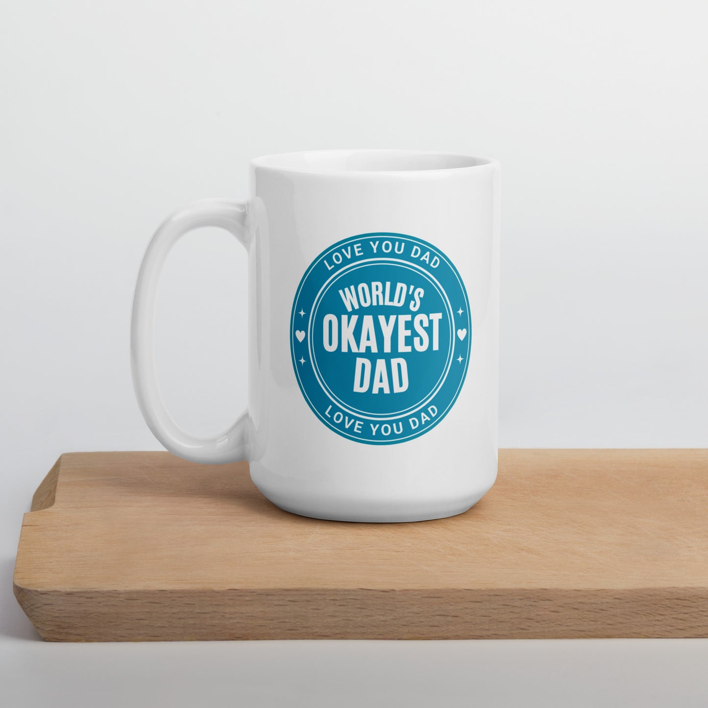 World's Okayest Dad Mug