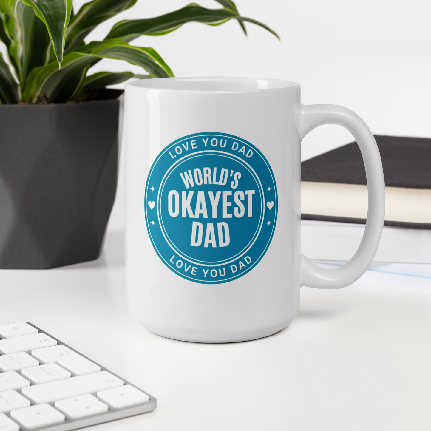 World's Okayest Dad Mug
