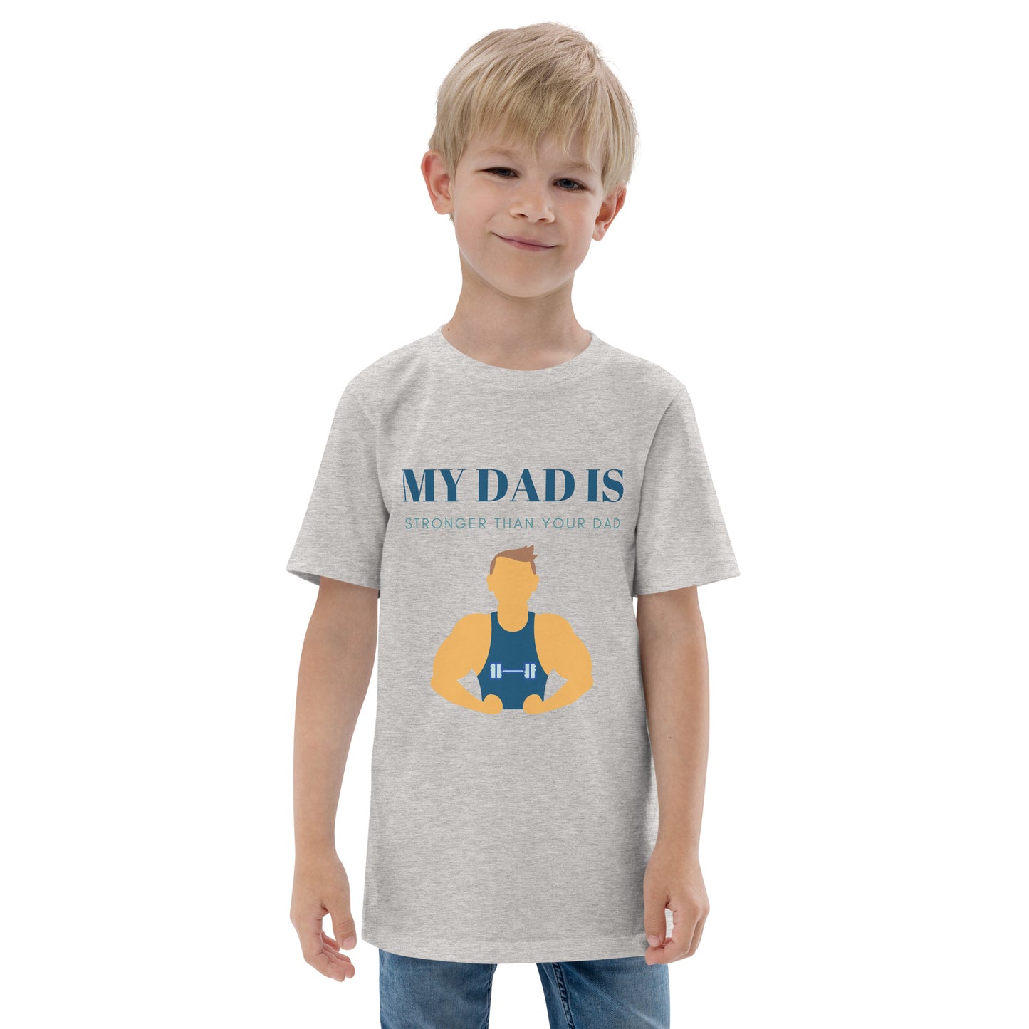 Kids "My Dad is stronger than your Dad" T-shirt