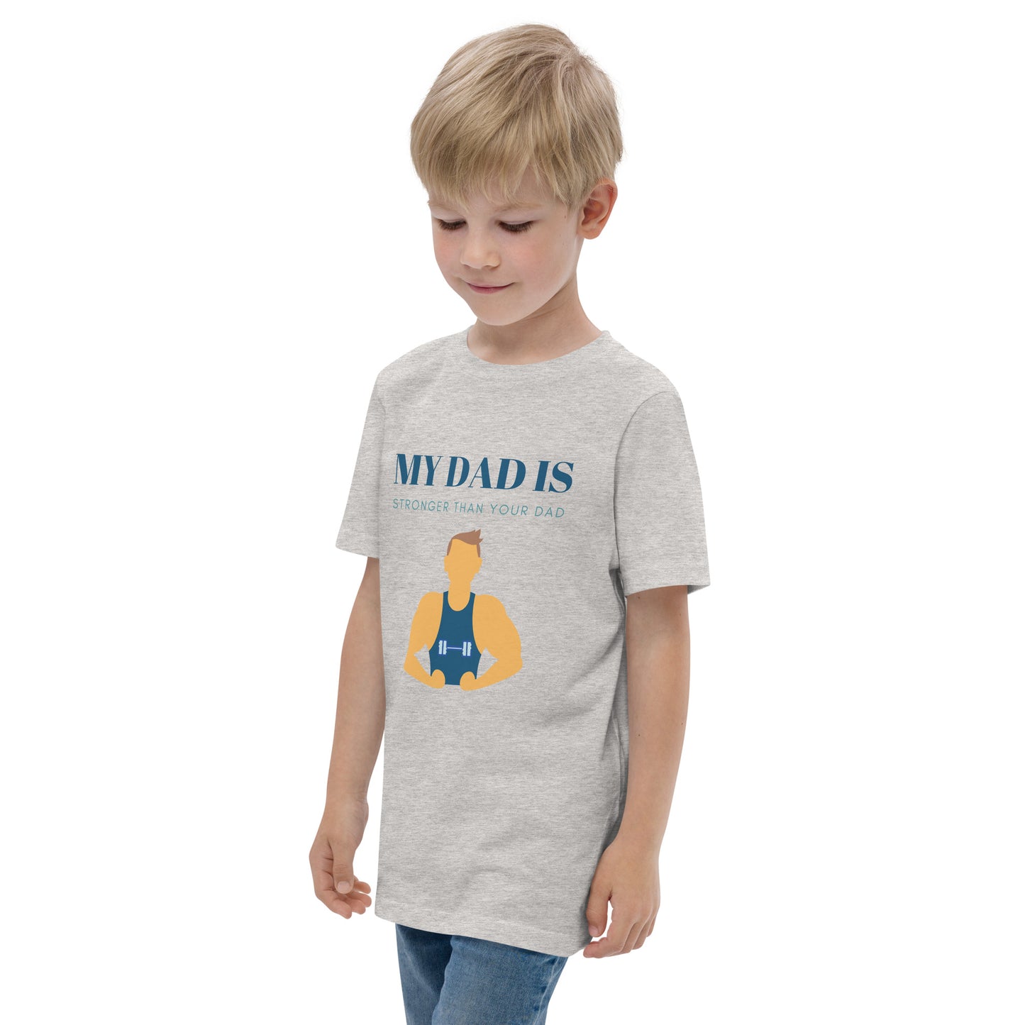 Kids "My Dad is stronger than your Dad" T-shirt