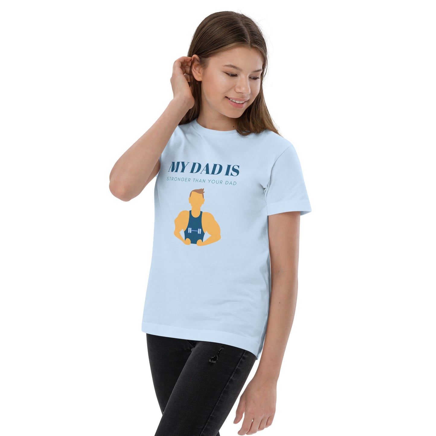 Kids "My Dad is stronger than your Dad" T-shirt