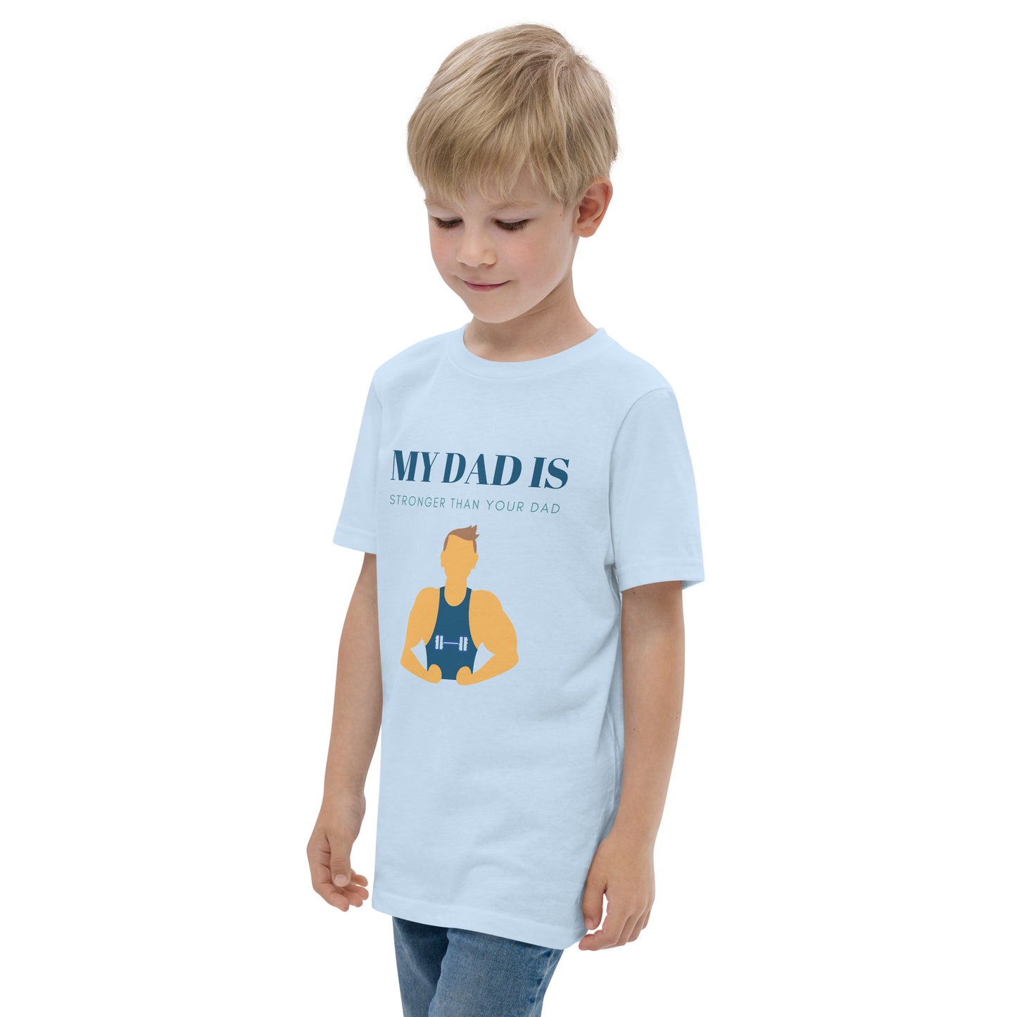 Kids "My Dad is stronger than your Dad" T-shirt