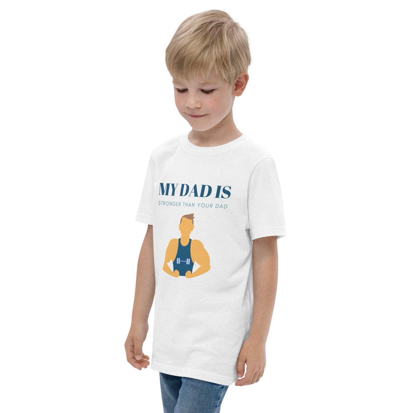 Kids "My Dad is stronger than your Dad" T-shirt