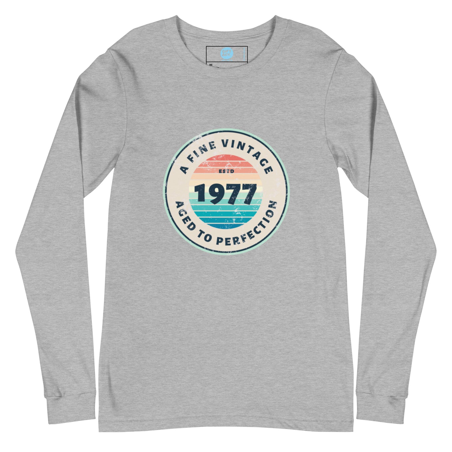 Vintage 1977 Unisex Long Sleeve Tee